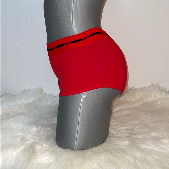 VICTORIAS SECRET PINK LOGO WAISTBAND BOYSHORT UNDERWEAR PANTY. NWT - Picture 8 of 14